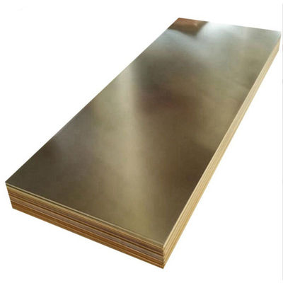 1.5mm 2mm Copper Sheet Metal H63 CuZn37 C27200 Brass Copper Sheets