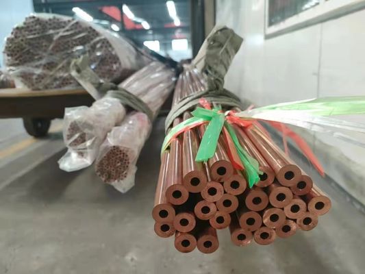 C11000 C1100 Ac Copper Pipe  8mm Copper Tubing
