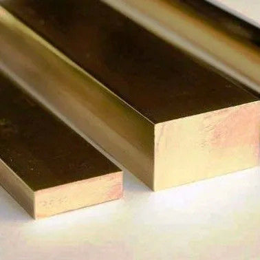 Oiled Brass Flat Bar Stock C19600 C19700 Flat Copper Bar