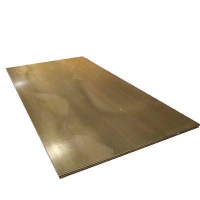 H68 H65 H62 Copper Sheet Metal CuZn37 C27200 Brass Metal Plate